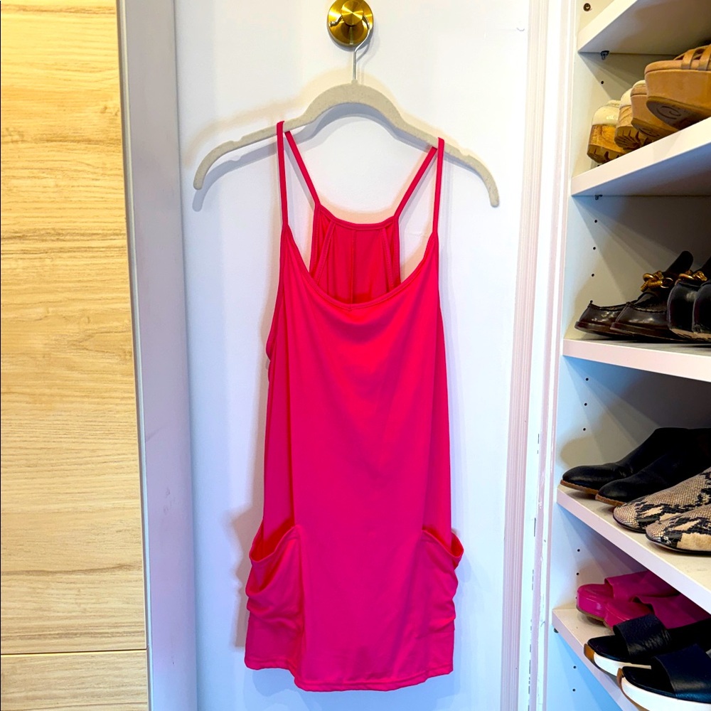 Hot Pink Women's Tank Dress - Unbranded